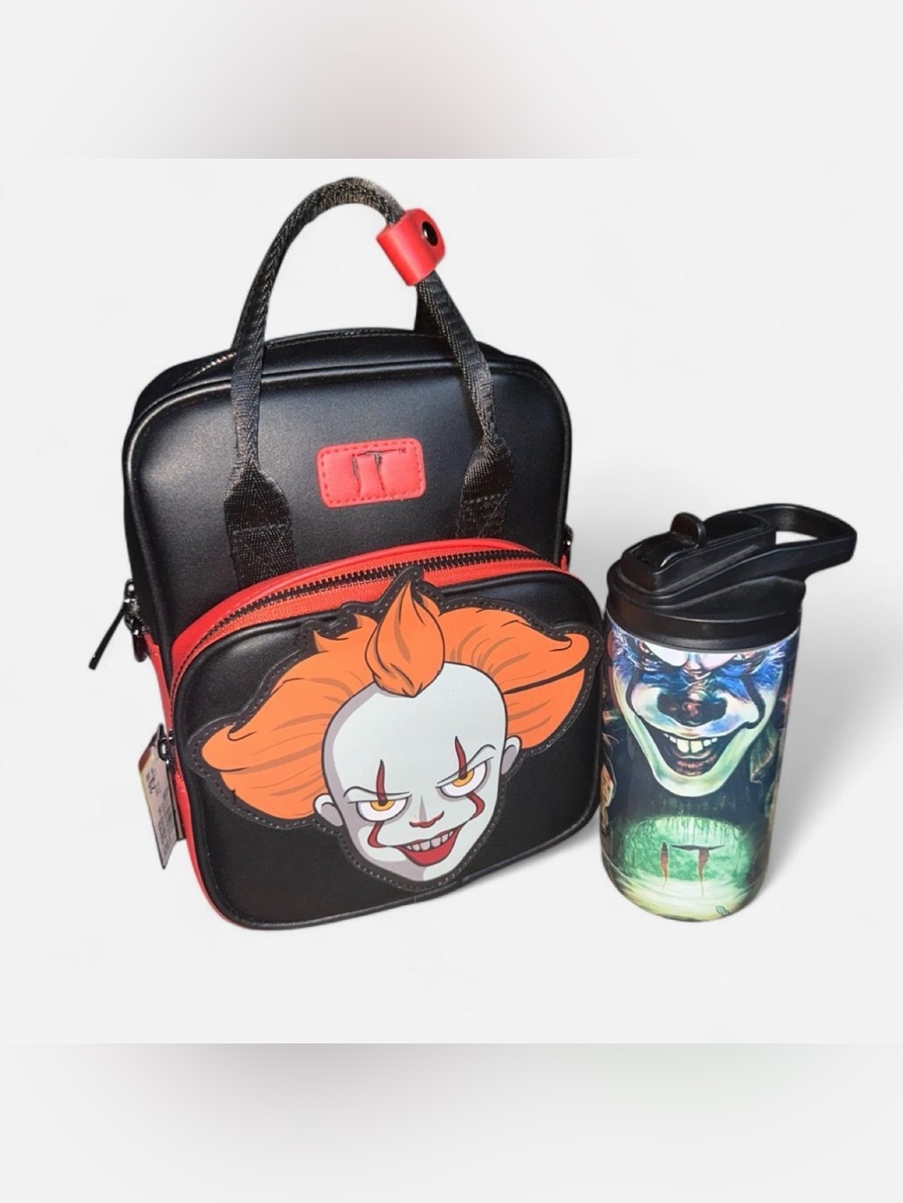 IT Graphic Horror Crossbody Bag & Tumbler Set